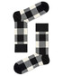 Skarpety damskie Happy Socks - Skarpetki Black&White Gift Box (4-pak) XBLW09.9003