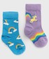 Skarpety Happy Socks - Skarpetki dziecięce Unicorn & Rainbow (2-Pack)