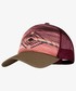 Czapka Buff czapka z daszkiem kolor fioletowy wzorzysta