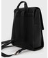 Plecak Calvin Klein  plecak damski kolor czarny duży gładki