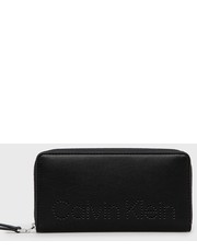 Portfel portfel damski kolor czarny - Answear.com Calvin Klein 