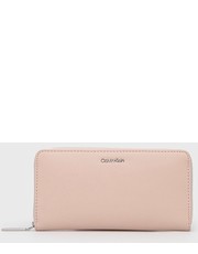 Portfel portfel damski kolor różowy - Answear.com Calvin Klein 