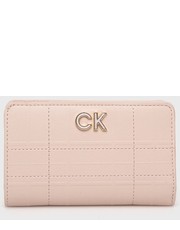Portfel portfel damski kolor różowy - Answear.com Calvin Klein 