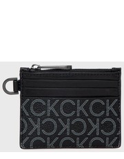 Portfel etui na karty męski kolor czarny - Answear.com Calvin Klein 