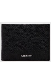 Portfel portfel skórzany męski kolor czarny - Answear.com Calvin Klein 