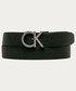Pasek męski Calvin Klein  - Pasek skórzany dwustronny K50K506118