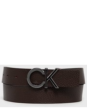 Pasek męski Pasek skórzany męski kolor brązowy - Answear.com Calvin Klein 