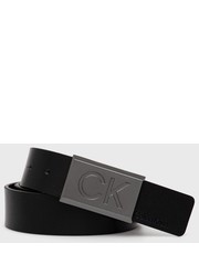 Pasek męski pasek skórzany męski kolor czarny - Answear.com Calvin Klein 