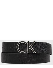Pasek męski pasek skórzany męski kolor czarny - Answear.com Calvin Klein 
