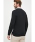 Sweter męski Calvin Klein  sweter wełniany męski kolor czarny