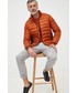 Sweter męski Calvin Klein  sweter wełniany męski kolor pomarańczowy