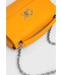 Listonoszka Calvin Klein  torebka kolor pomarańczowy
