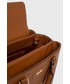 Shopper bag Calvin Klein  torebka kolor brązowy