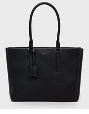 Shopper bag torebka kolor czarny - Answear.com Calvin Klein 