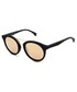 Okulary Calvin Klein  okulary przeciwsłoneczne kolor czarny