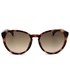 Okulary Calvin Klein  okulary przeciwsłoneczne damskie kolor brązowy