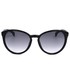Okulary Calvin Klein  okulary przeciwsłoneczne damskie kolor czarny