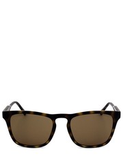 Okulary okulary przeciwsłoneczne męskie kolor brązowy - Answear.com Calvin Klein 
