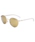 Okulary Calvin Klein  okulary przeciwsłoneczne kolor złoty