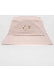 Kapelusz czapka kolor różowy - Answear.com Calvin Klein 