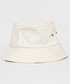 Kapelusz Calvin Klein  kapelusz bawełniany kolor beżowy bawełniany