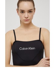 Bluzka Performance top treningowy Big Idea kolor czarny - Answear.com Calvin Klein 