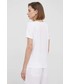 Bluzka Calvin Klein  t-shirt bawełniany kolor biały