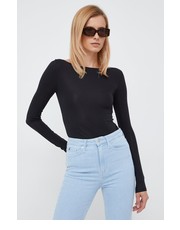 Bluzka bluzka damska kolor czarny gładka - Answear.com Calvin Klein 