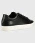 Sneakersy Calvin Klein  sneakersy skórzane kolor czarny