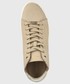 Sneakersy Calvin Klein  sneakersy zamszowe Cupsole Unlined High Top kolor beżowy