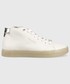 Sneakersy Calvin Klein  sneakersy skórzane Cupsole Unlined High Top kolor biały