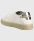 Sneakersy Calvin Klein  sneakersy skórzane Cupsole Unlined Lace Up kolor biały
