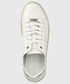 Sneakersy Calvin Klein  sneakersy skórzane Cupsole Unlined Lace Up kolor biały