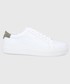 Sneakersy męskie Calvin Klein  buty skórzane kolor biały