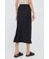 Spódnica Calvin Klein  spódnica kolor czarny midi prosta