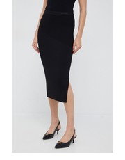 Spódnica spódnica kolor czarny midi ołówkowa - Answear.com Calvin Klein 