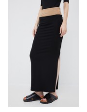 Spódnica spódnica kolor czarny maxi prosta - Answear.com Calvin Klein 