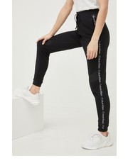 Spodnie Performance spodnie dresowe Active Icon damskie kolor czarny z aplikacją - Answear.com Calvin Klein 