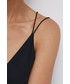 Sukienka Calvin Klein  sukienka kolor czarny maxi dopasowana