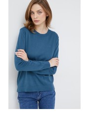 Sweter sweter z domieszką jedwabiu damski lekki - Answear.com Calvin Klein 