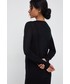 Sweter Calvin Klein  sweter wełniany damski kolor czarny lekki