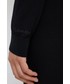 Sweter Calvin Klein  sweter wełniany damski kolor czarny lekki