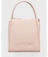 Torebka Calvin Klein  torebka kolor różowy