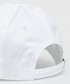 Czapka Calvin Klein  czapka bawełniana kolor biały gładka