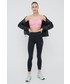 Biustonosz Calvin Klein  Performance biustonosz sportowy Active Icon kolor różowy wzorzysty