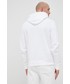 Bluza męska Calvin Klein  bluza męska kolor biały z kapturem z aplikacją