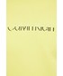 Bluza męska Calvin Klein  bluza męska kolor żółty z kapturem gładka
