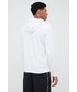 Bluza męska Calvin Klein  Performance bluza dresowa męska kolor biały z kapturem z nadrukiem