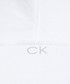 Bluza męska Calvin Klein  Performance bluza dresowa męska kolor biały z kapturem z nadrukiem