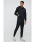 Bluza męska Calvin Klein  Performance bluza treningowa męska kolor czarny z kapturem gładka